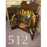 Rare complete carpenter's tool set in or