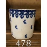 19th. C. Spongeware mug.