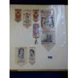 SEVEN CORONATION/ROYAL COMMEMORATIVE WOV