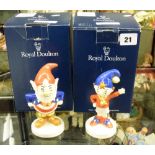 TWO BOXED ROYAL DOULTON FIGURES LIMITED