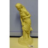 PARIAN WARE FIGURE A MAIDEN G10/10 NUMER