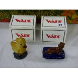 TWO BOXED WADE COLLECTIBELS - WADE ON TO