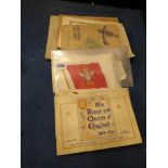 SELECTION OF SILK CIGARETTE CARDS WITH A