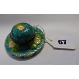 UNMARKED PORCELAIN NOVELTY INKWELL IN TH