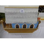 HANDCRAFTED NOAH'S ARK MODEL