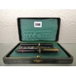 FOUR VINTAGE FOUNTAIN PENS