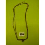 9CT GOLD BOX LINK VANGUARD CHAIN 23.2G A