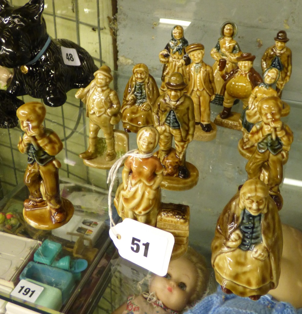 SELECTION OF IRISH WADE NURSERY FIGURES