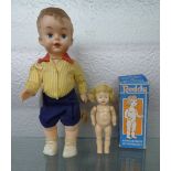 KADER 1950'S EMPIRE MADE PLASTIC BOY DOL