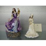 FRANKLIN MINT FIGURINE 'CATHERINE EARNSH