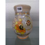 CROWN DUCAL BALUSTER VASE BY CHARLOTTE R