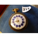 GENTS HOROSCOPE POCKET WATCH IN BASE MET