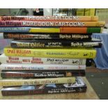 ASSORTMENT OF VARIOUS SIGNED SPIKE MILLIGAN BOOKS (11 APPROX) INCLUDING: PUCKOON, TREASURE ISLAND,