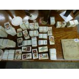 SELECTION OF CIGARETTE CARDS, J.