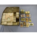 TIN OF LOOSE/ INCOMPLETE SETS OF CIGARETTE CARDS, CARRERAS, FILM STARS, WESTMINSTER, NEW ZEALAND,