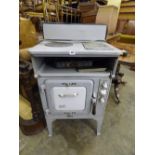 VINTAGE 1950'S ENAMEL CREDA ELECTRIC OVEN 105CM X 57CM X 42CM