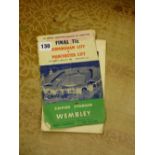 1956 FA CUP FINAL PROGRAMME