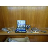 CASED SET OF APOSTLE TEASPOONS, CUTLERY,