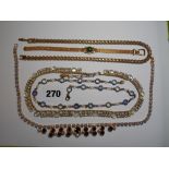 SELECTION OF COSTUME JEWELLERY, NECKLACES,