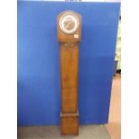 OAK CASED GRANDAUGHTER CLOCK