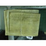 ANTIQUARIAN DOCUMENT INDENTURE TRADE DATED 1666 AND ANOTHER INDENTURE DATED 1691