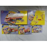 FIVE BOXED CORGI CLASICS CHIPPERFIELDS CIRCUS NO97092-31901-97886-96905 AND 14201 DIE CAST MODELS