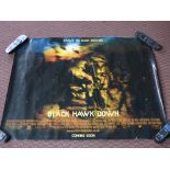 CINEMA FILM POSTER COLUMBIA TRISTAR BLACK HAWK DOWN 101CM X 76CM APPROX WITH SOME MINOR WEAR