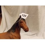 BESWICK MATT FINISH PRANCING HORSE 22CM HIGH