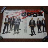 CINEMA FILM POSTER RANK FILMS RESERVOIR DOGS 98 X 71CM APPROX WITH SOME MINOR TEARS