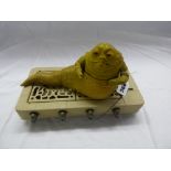 LUCAS FILM LTD PLASTIC TOY - STAR WARS JABBA THE HUT 1983