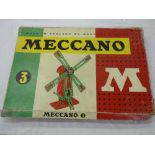 MECCANO CONSTRUCTION KIT NUMBER 3