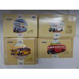 BOXED CORGI CLASSIC COMMERCIALS LTD EDITION DIE CAST MODELS NO 96990-97199-97087AND 97191.