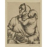 PAUL CADMUS (1904-1999) , AMERICAN  MOTHER AND CHILD, 1934 [DAVENPORT, 37]    Etching; signed in