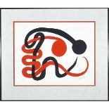 ALEXANDER CALDER (1898-1976), AMERICAN  UNTITLED    Colour lithograph; signed and numbered 31/75