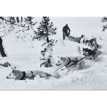 RICHARD HARRINGTON (1911–2005), CANADIAN  DUCK LAKE, MANITOBA, 1947    Selenium-toned print; signed,