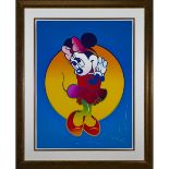PETER MAX (1937-), GERMAN/AMERICAN  MICKEY MOUSE; MINNIE MOUSE (SUITE OF TWO FROM DISNEY)    Suite