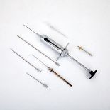 X-MEN, 2000 customized â€˜Dura-Vikingâ€™ veterinary syringe with retractable stunt needle,