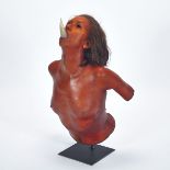 JACOBâ€™S LADDER, 1990 mixed media model of the head and torso of character Jezzie, played by