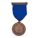 Boer War: A bronze Tribute Medal for the London suburb of Hammersmith. Obv “Hammersmith is