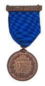 Boer War: A bronze Tribute Medal for the London suburb of Hammersmith. Obv “Hammersmith is