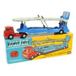 A Corgi Major Toys “Carrimore” Car Transporter with a Bedford Tractor Unit (1105). An example with a