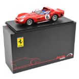 Red Line Models 1:24 scale Ferrari 330LM TR1. A resin model in Italian racing red livery, with