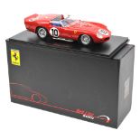 Red Line Models 1:24 scale Ferrari TR6 61. A resin model in Italian racing red livery, with blue