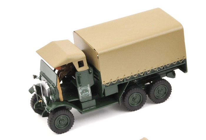 A CJB Military Models 1:32 scale Morris Commercial ‘D’ type 30CWT G.S. forward control six wheeled