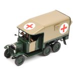 CJB Military Models 1:32 scale 1930’s Morris Commercial ‘D’ Type 30CWT 6x4 Military Ambulance ‘India