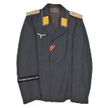 A fine Third Reich Luftwaffe gaberdine Fliegerbluse post order No . 1509 2.12.1940,  complete with