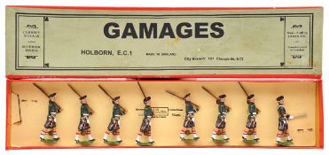 A rare set Britains for Gamages Seaforth Highlanders (Ross-shire Buffs) The Duke of Albany’s.