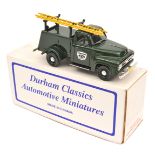 Durham Classics 1:43 scale white metal model. 1953 Ford       F-100 chassis cab with special rear