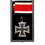 A Third Reich Knight’s Cross of the Iron Cross, second type by C E Juncker, hallmarked “L12” and “