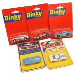 5 scarce 1:72 scale Dinky Toys by Matchbox/Matchbox Superfast. 3 Produced by Matchbox